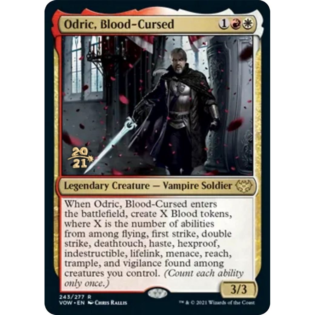 Image for Odric, Blood-Cursed (243) (PRE) - Magic: The Gathering