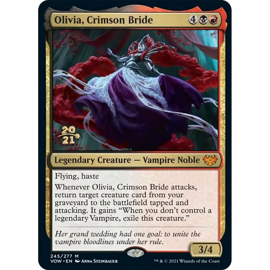 Image for Olivia, Crimson Bride (245) (PRE) - Magic: The Gathering