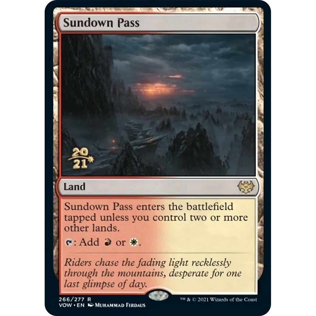 Image for Sundown Pass (266) (PRE) - Magic: The Gathering