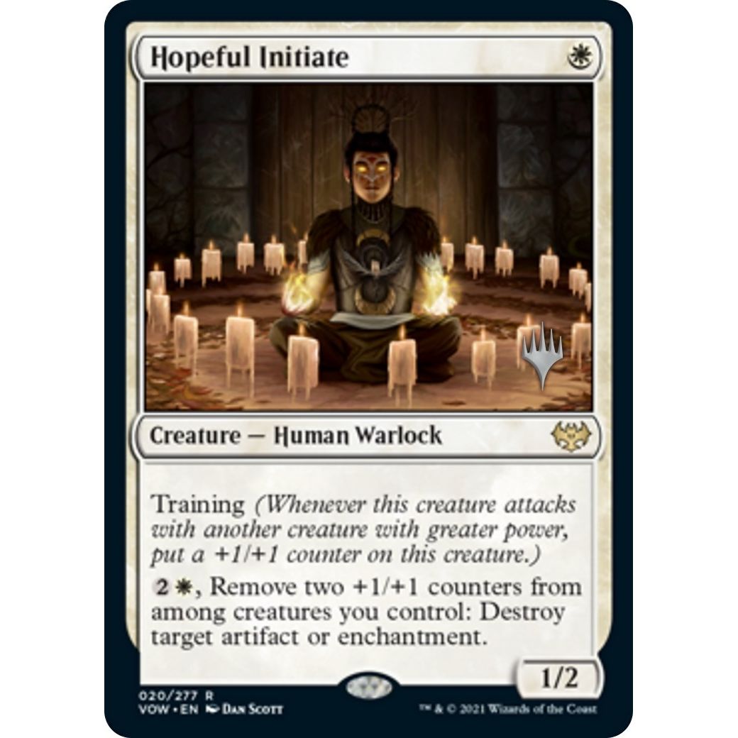 Image for Hopeful Initiate (20) (PPMOM) - Magic: The Gathering