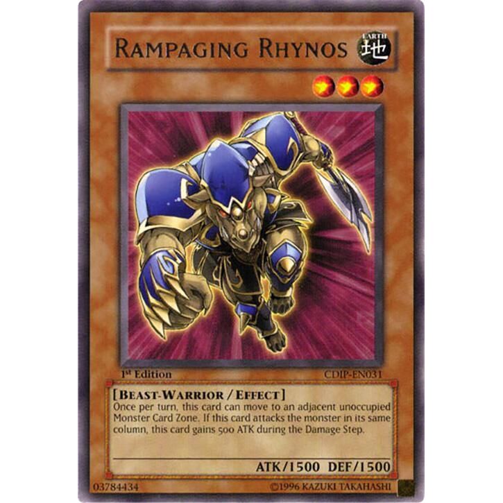 Image for Rampaging Rhynos (CDIP-EN031) (CDIP) - YuGiOh