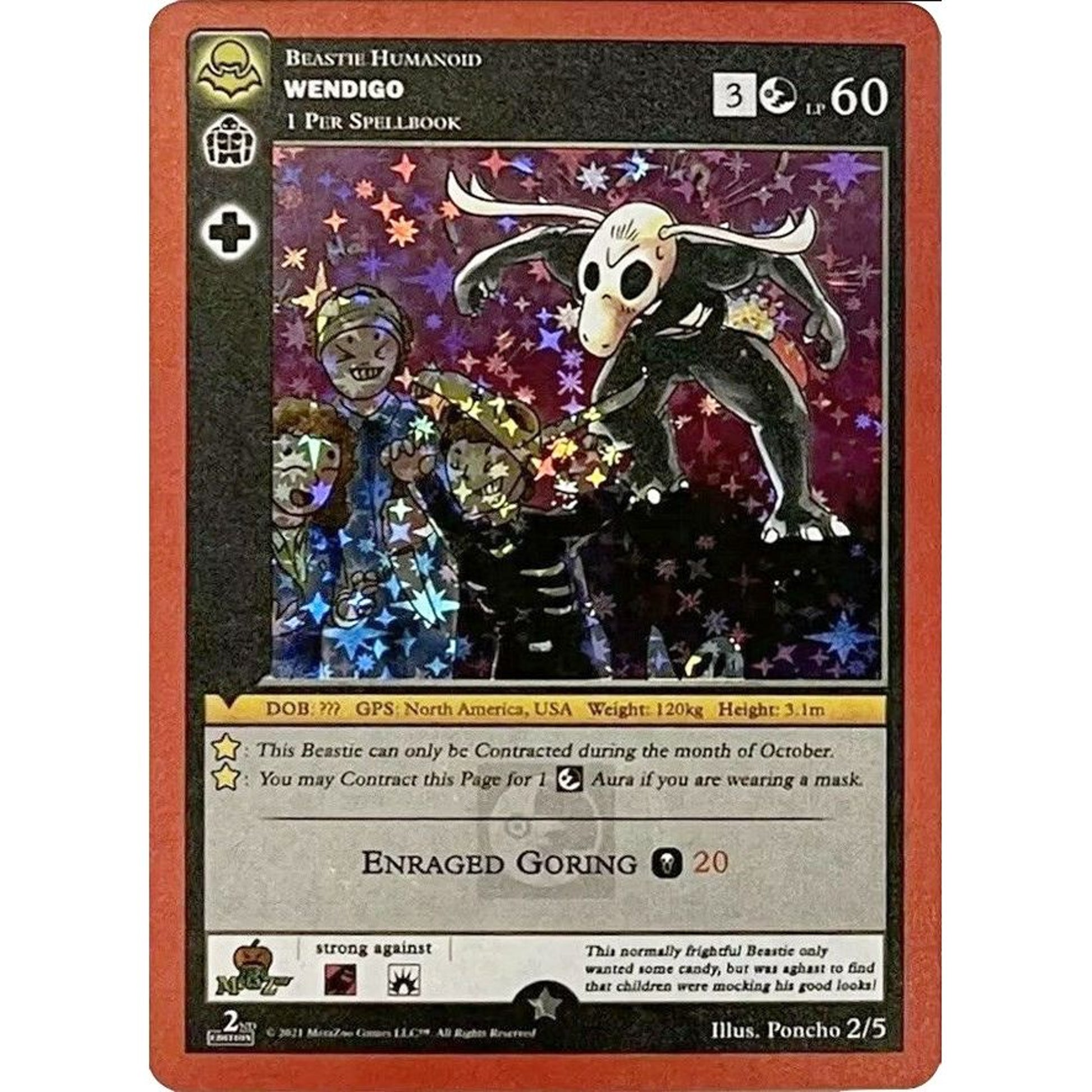 Image for Wendigo (Second Edition) (2/5) (HOLIP) - MetaZoo
