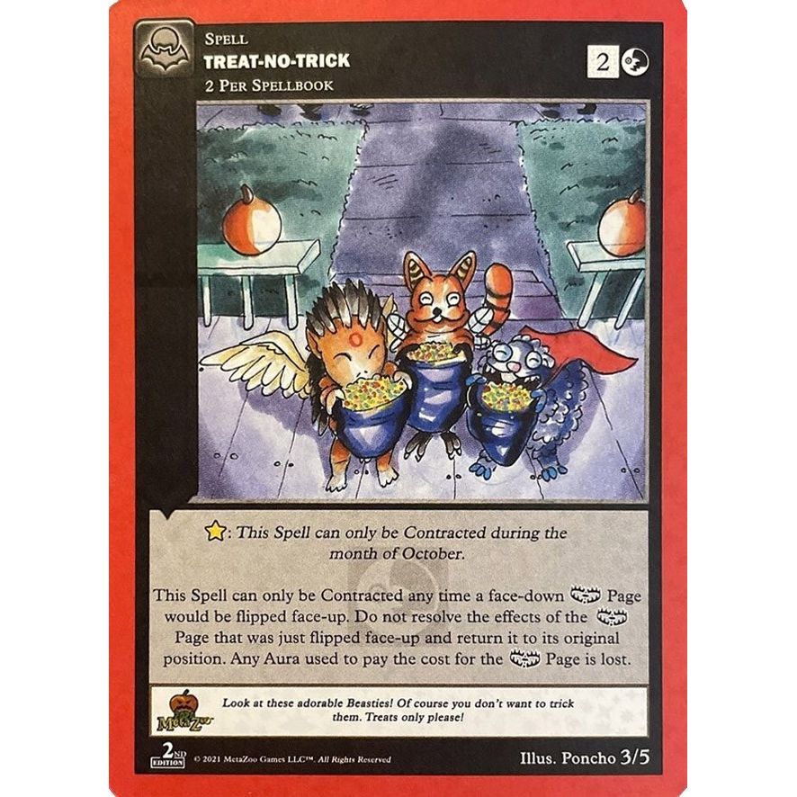 Image for Treat-No-Trick (Second Edition) (3/5) (HOLIP) - MetaZoo