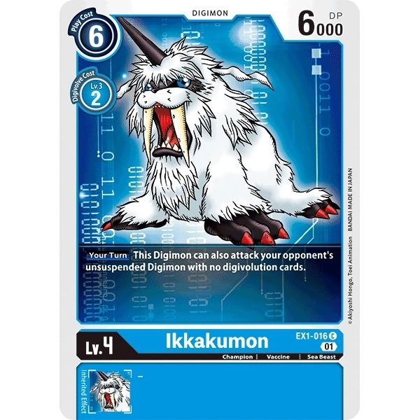 Image for Ikkakumon (EX1-016 C) (EX01) - Digimon Card Game