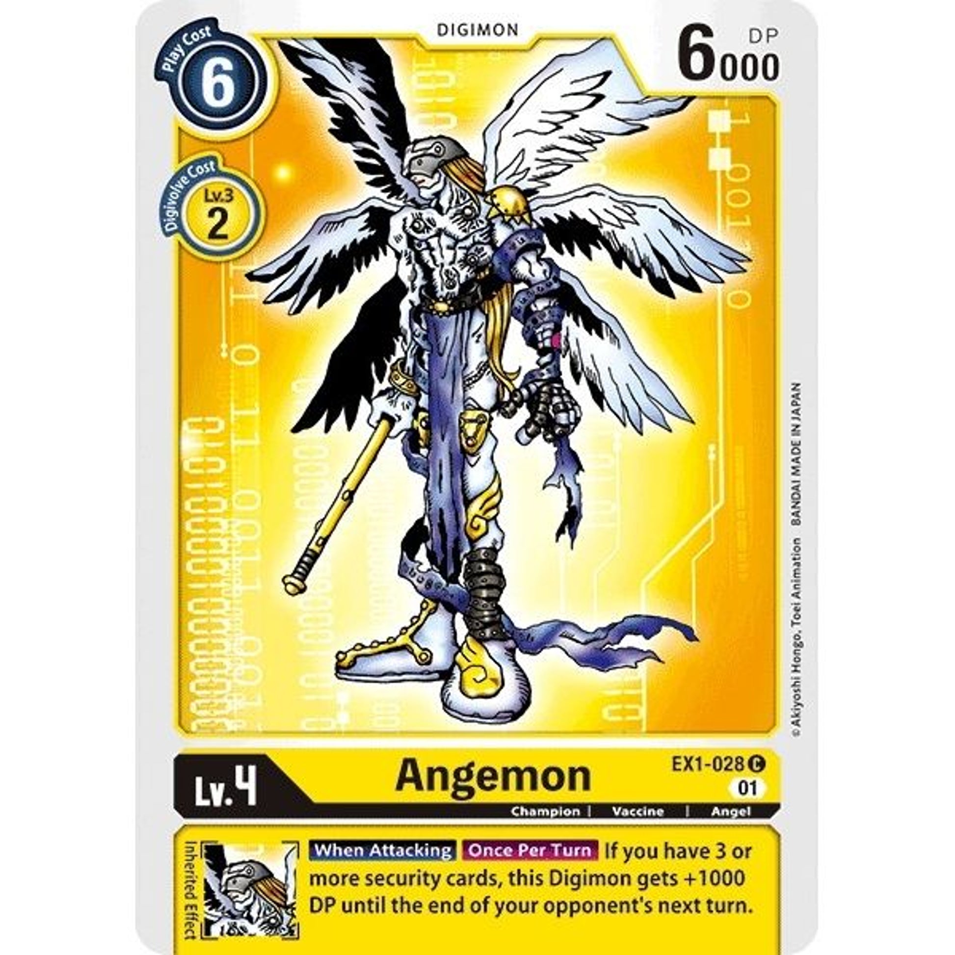 Image for Angemon (EX1-028 C) (EX01) - Digimon Card Game