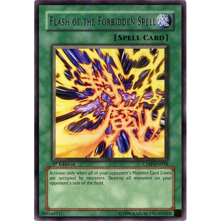 Image for Flash of the Forbidden Spell (CDIP-EN038) (CDIP) - YuGiOh