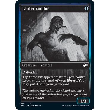 Image for Larder Zombie (58) (DBL) - Magic: The Gathering