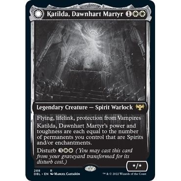 Image for Katilda, Dawnhart Martyr (288) (DBL) - Magic: The Gathering