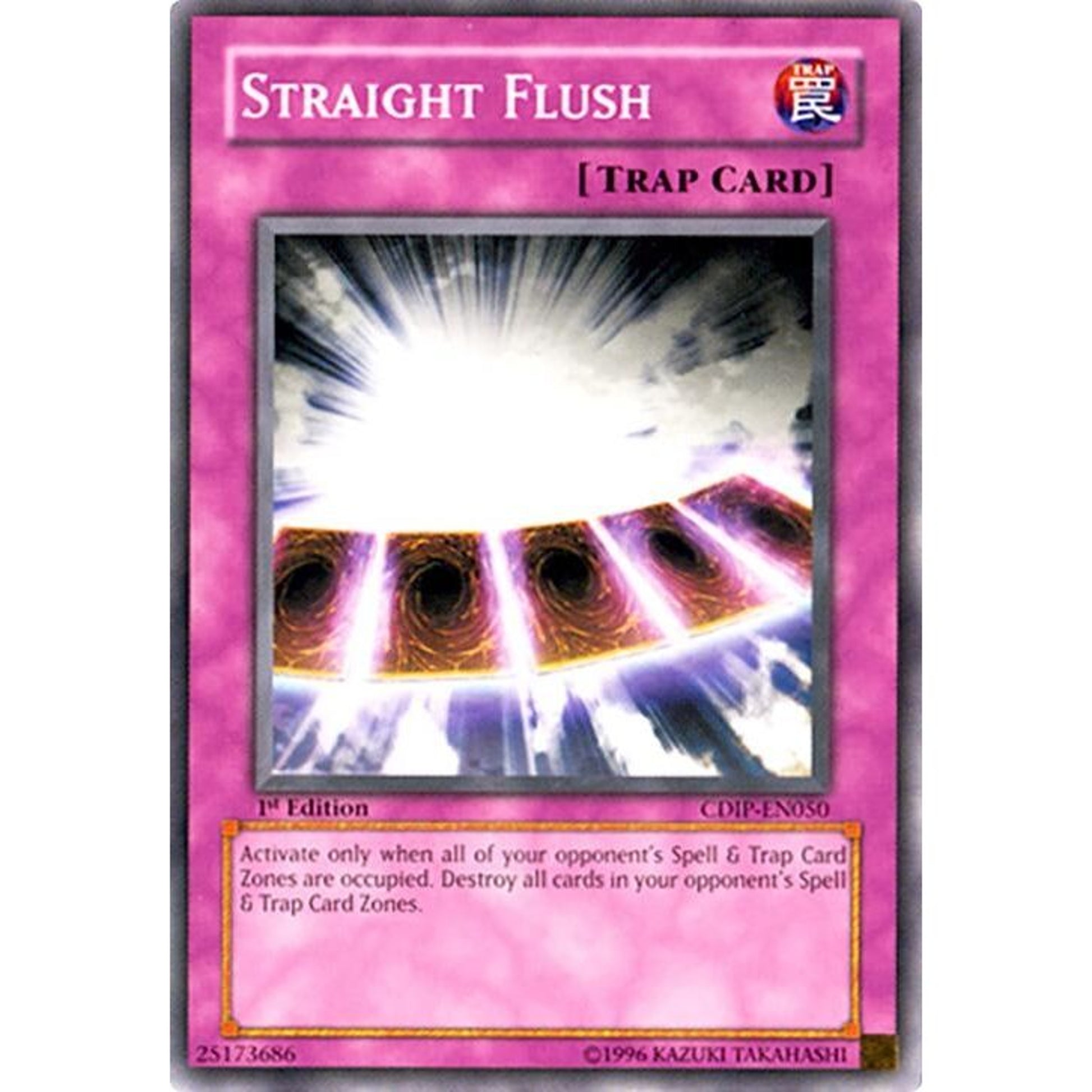 Image for Straight Flush (CDIP-EN050) (CDIP) - YuGiOh