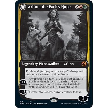 Image for Arlinn, the Pack's Hope (211) (DBL) - Magic: The Gathering
