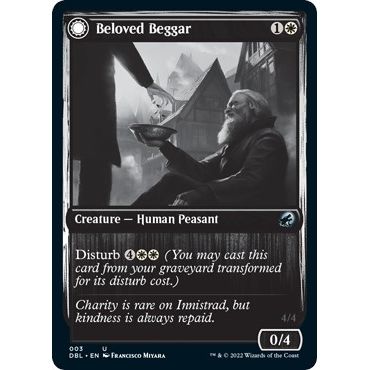 Image for Beloved Beggar (3) (DBL) - Magic: The Gathering