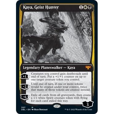 Image for Kaya, Geist Hunter (507) (DBL) - Magic: The Gathering