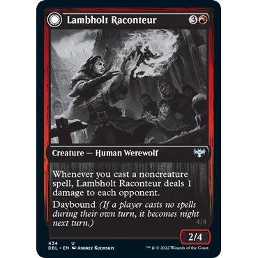 Image for Lambholt Raconteur (434) (DBL) - Magic: The Gathering
