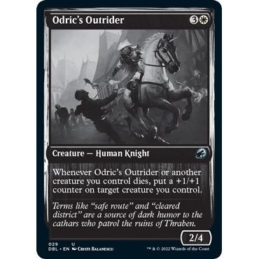 Image for Odric's Outrider (29) (DBL) - Magic: The Gathering