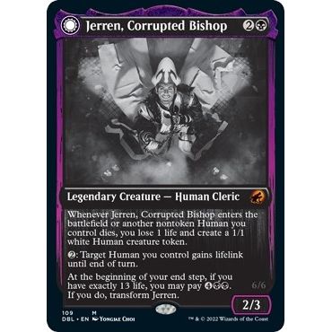 Image for Jerren, Corrupted Bishop (109) (DBL) - Magic: The Gathering