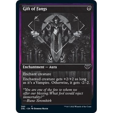 Image for Gift of Fangs (380) (DBL) - Magic: The Gathering