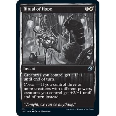 Image for Ritual of Hope (31) (DBL) - Magic: The Gathering