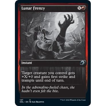 Image for Lunar Frenzy (147) (DBL) - Magic: The Gathering