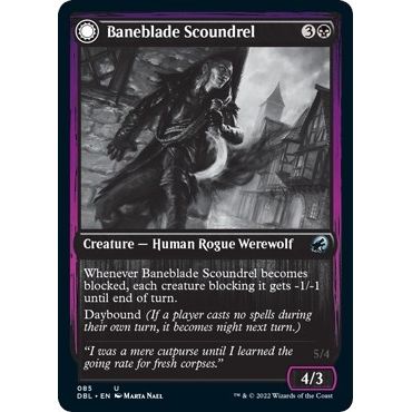 Image for Baneblade Scoundrel (85) (DBL) - Magic: The Gathering