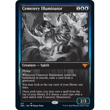 Image for Cemetery Illuminator (317) (DBL) - Magic: The Gathering
