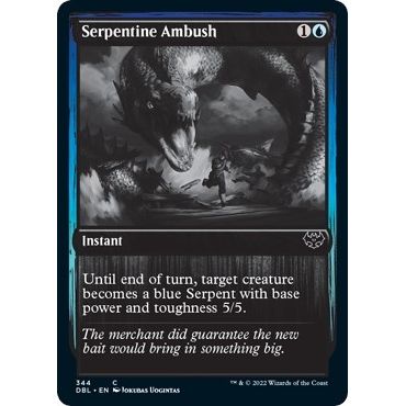 Image for Serpentine Ambush (344) (DBL) - Magic: The Gathering