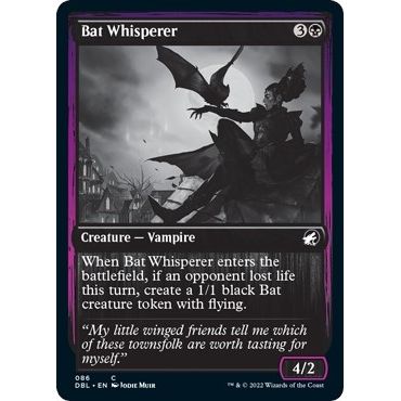 Image for Bat Whisperer (86) (DBL) - Magic: The Gathering