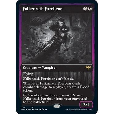 Image for Falkenrath Forebear (378) (DBL) - Magic: The Gathering