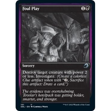 Image for Foul Play (101) (DBL) - Magic: The Gathering