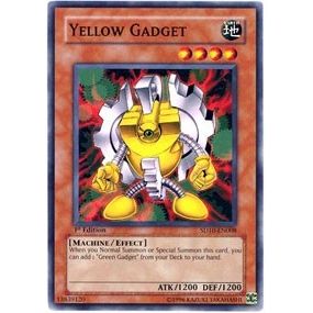 Image for Yellow Gadget (SD10-EN008) (SD10) - YuGiOh