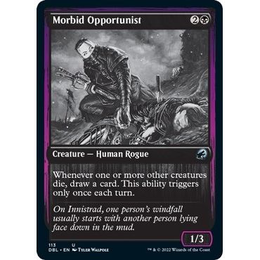 Image for Morbid Opportunist (113) (DBL) - Magic: The Gathering