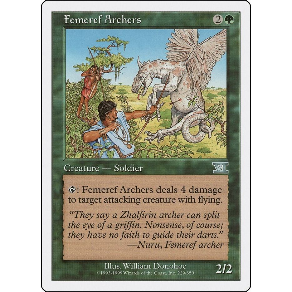 Image for Femeref Archers (229) (6ED) - Magic: The Gathering