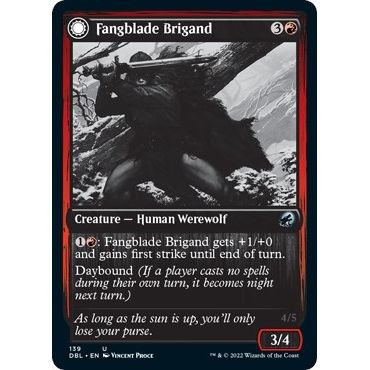 Image for Fangblade Brigand (139) (DBL) - Magic: The Gathering
