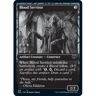 Image for Blood Servitor (519) (DBL) - Magic: The Gathering