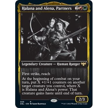 Image for Halana and Alena, Partners (506) (DBL) - Magic: The Gathering