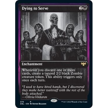 Image for Dying to Serve (376) (DBL) - Magic: The Gathering