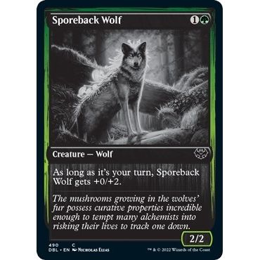 Image for Sporeback Wolf (490) (DBL) - Magic: The Gathering