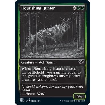 Image for Flourishing Hunter (466) (DBL) - Magic: The Gathering