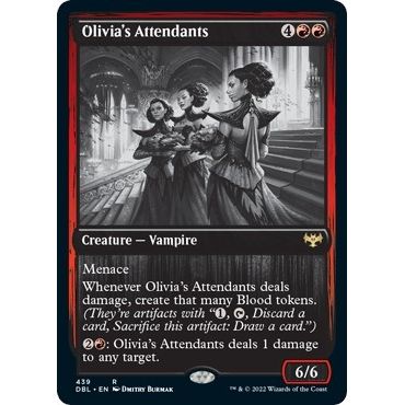 Image for Olivia's Attendants (439) (DBL) - Magic: The Gathering