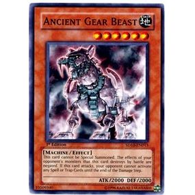 Image for Ancient Gear Beast (SD10-EN013) (SD10) - YuGiOh