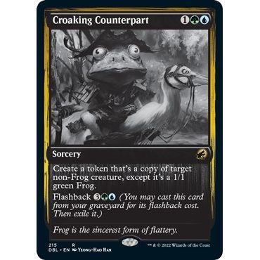 Image for Croaking Counterpart (215) (DBL) - Magic: The Gathering