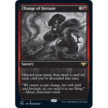 Image for Change of Fortune (417) (DBL) - Magic: The Gathering