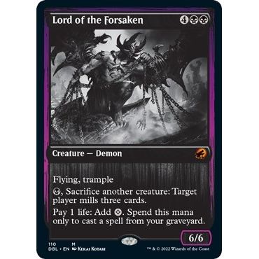 Image for Lord of the Forsaken (110) (DBL) - Magic: The Gathering