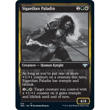 Image for Sigardian Paladin (514) (DBL) - Magic: The Gathering