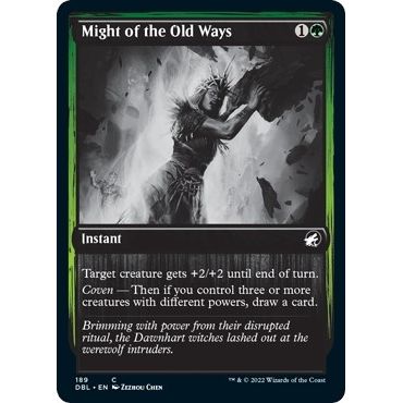 Image for Might of the Old Ways (189) (DBL) - Magic: The Gathering