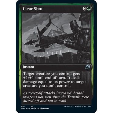Image for Clear Shot (176) (DBL) - Magic: The Gathering