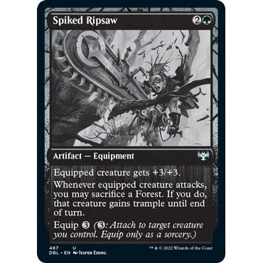 Image for Spiked Ripsaw (487) (DBL) - Magic: The Gathering