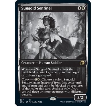 Image for Sungold Sentinel (37) (DBL) - Magic: The Gathering