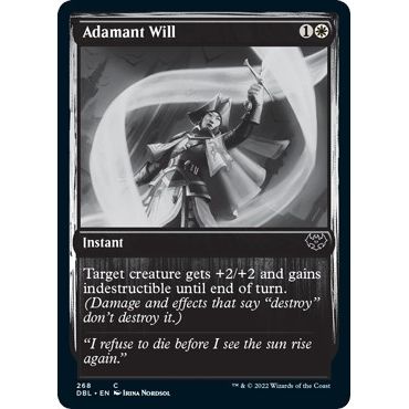 Image for Adamant Will (268) (DBL) - Magic: The Gathering