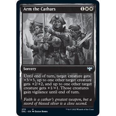 Image for Arm the Cathars (270) (DBL) - Magic: The Gathering