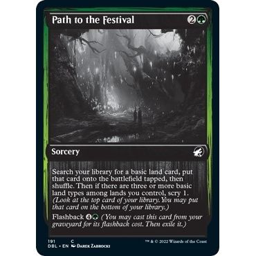 Image for Path to the Festival (191) (DBL) - Magic: The Gathering